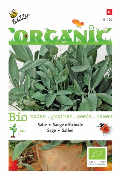 Salie BIO (Salvia officinalis) 125 zaden